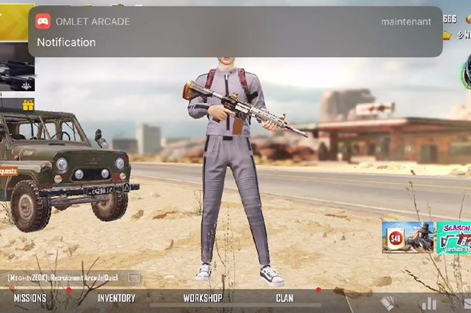 Capture d'écran d'une partie de jeu vidéo sur Facebook Gaming.