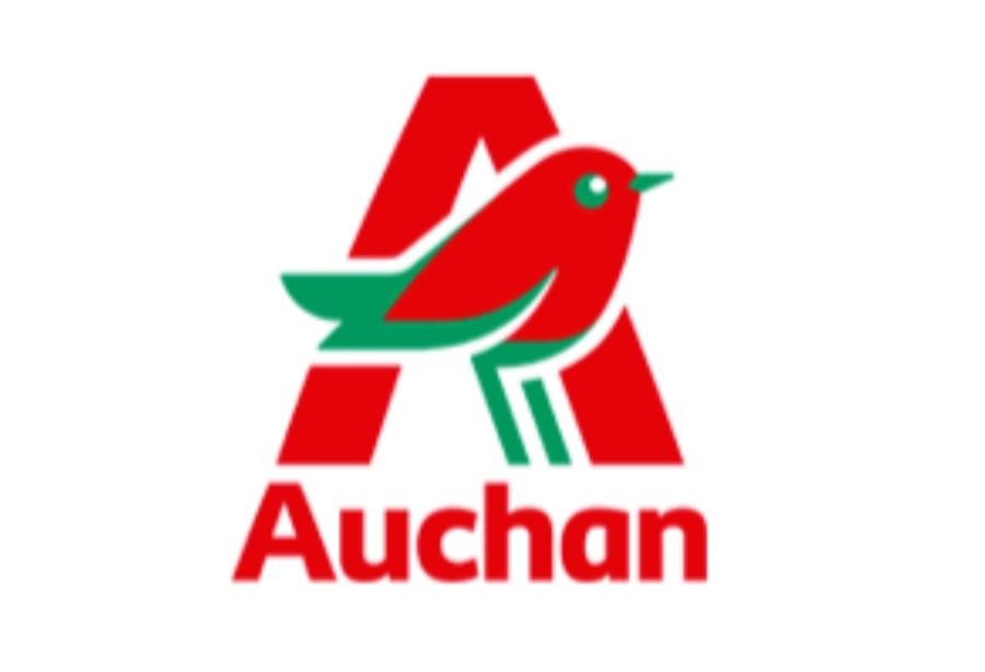Logo du groupe Auchan.