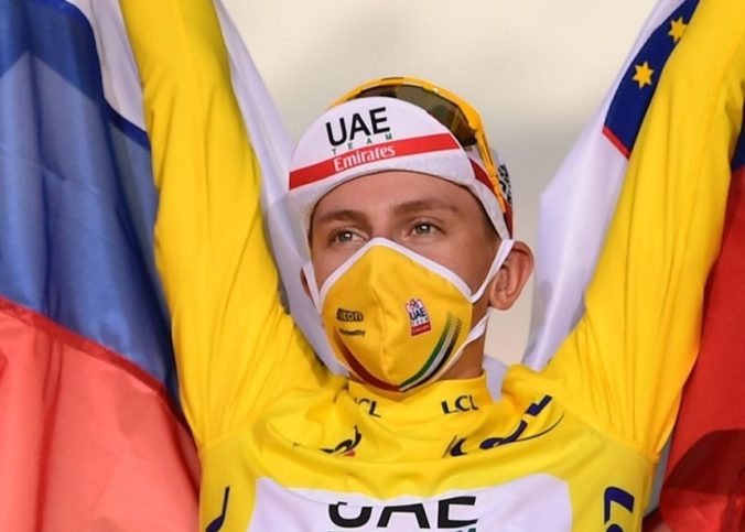 Tadej Pogacar, vainqueur du Tour de France 2020.