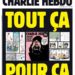 La une de Charlie Hebdo en hommage aux victimes de l'attentat du 7 janvier 2015.